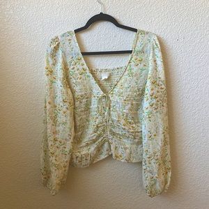 H&M floral long sleeve
